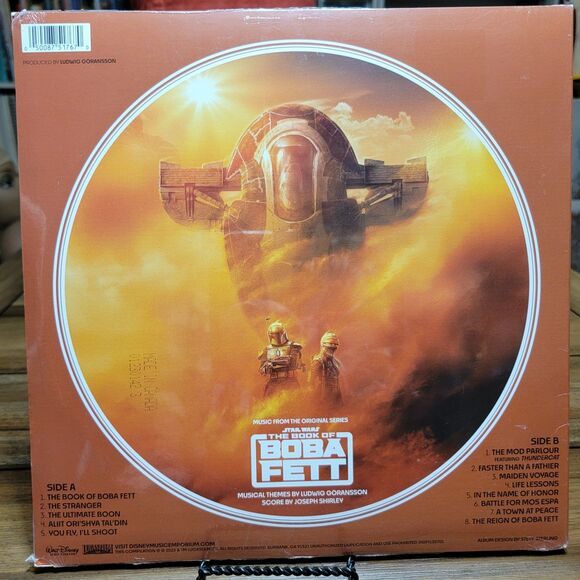 VINYL Star Wars: The Book of Boba Fett Soundtrack - Picture Disc LP SEALED - Picture 3 of 5
